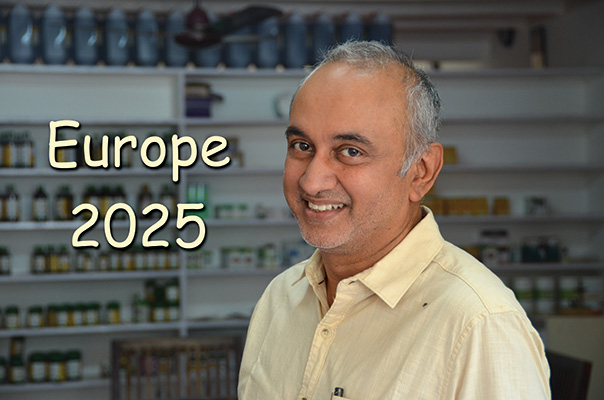 Dr. Kiran Bhat in Europe: spring & summer 2025